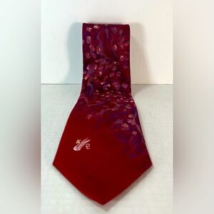 Don Loper Beverly Hills Red Neck Tie.